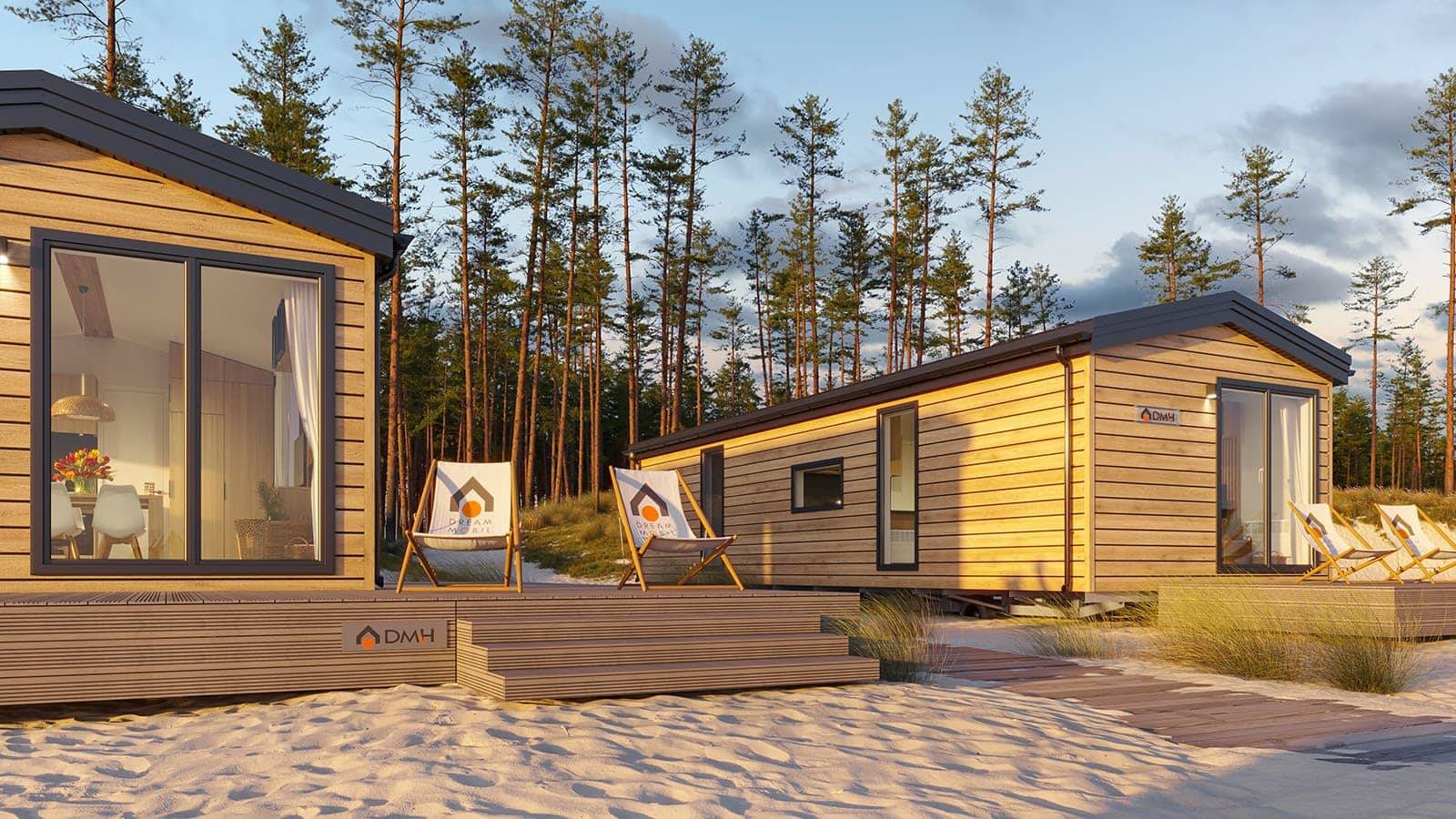 Mobilhaus A – am Strand