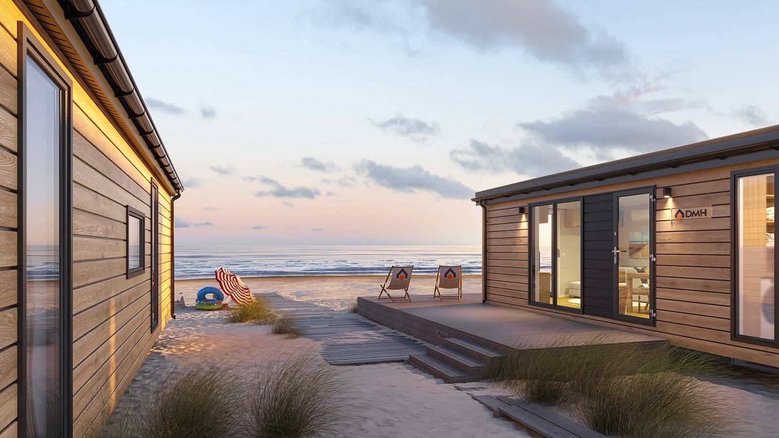Mobilhaus A – am Strand