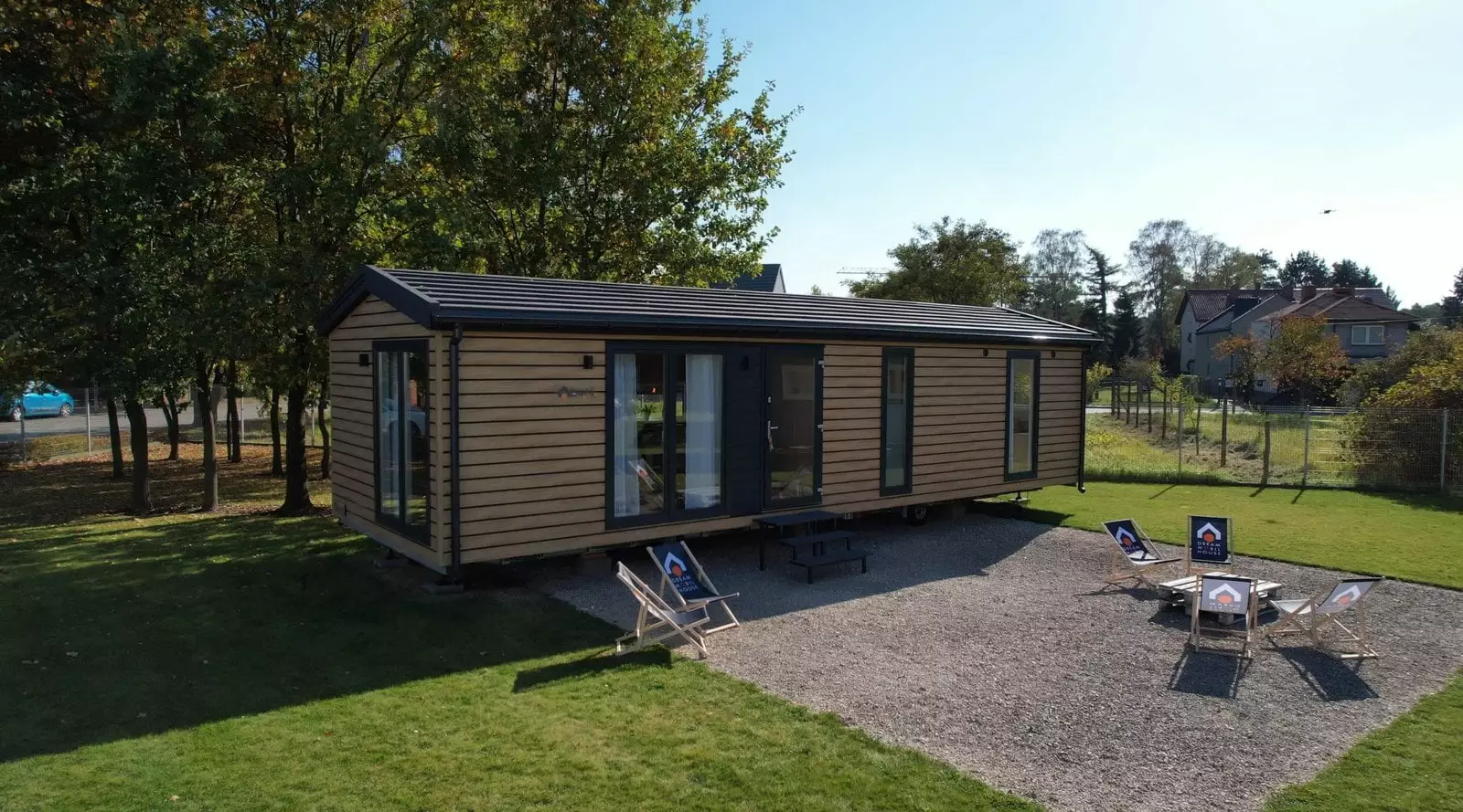 Mobilhaus A – Außenansicht