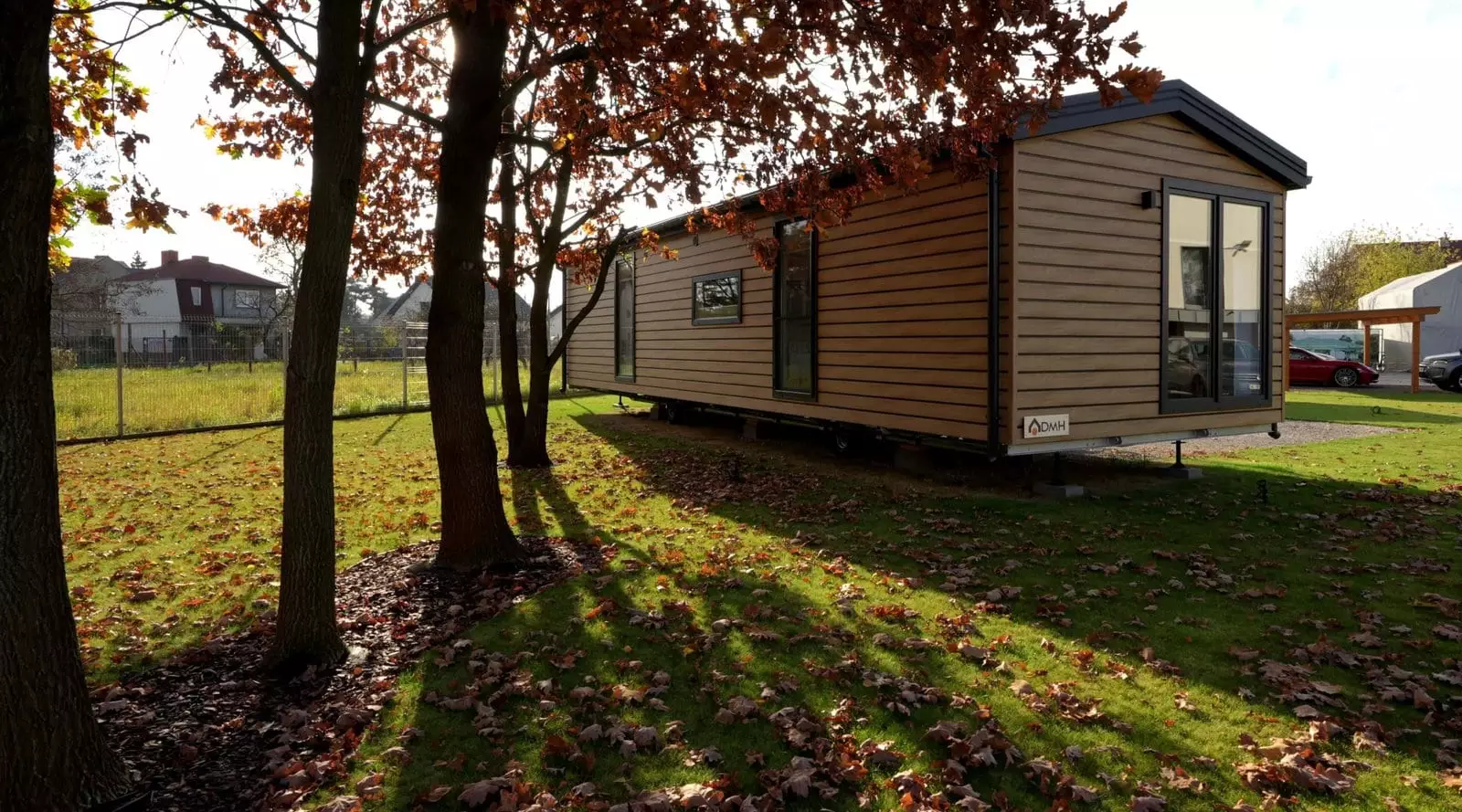 Mobilhaus A – Außenansicht