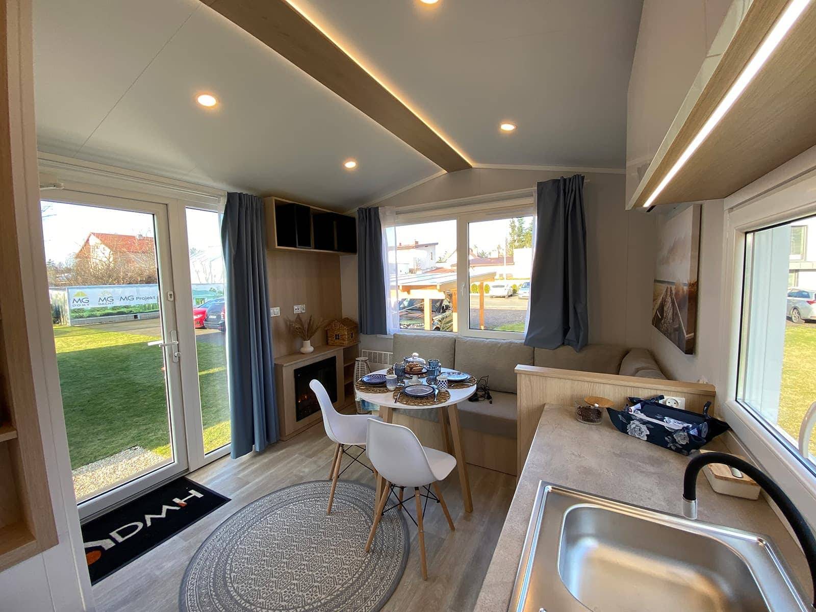 Mobilhaus B – Innenraum