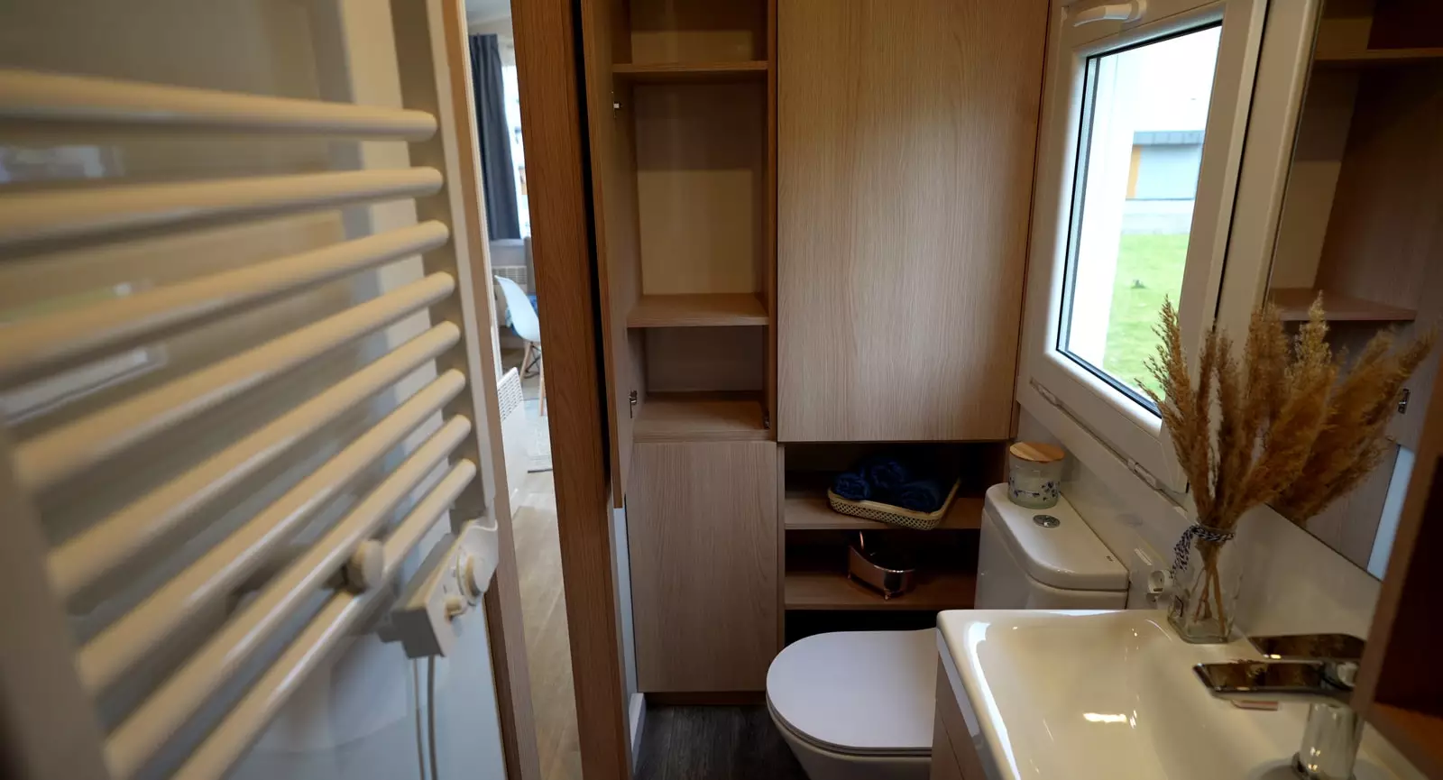 Mobilhaus B – Badezimmer