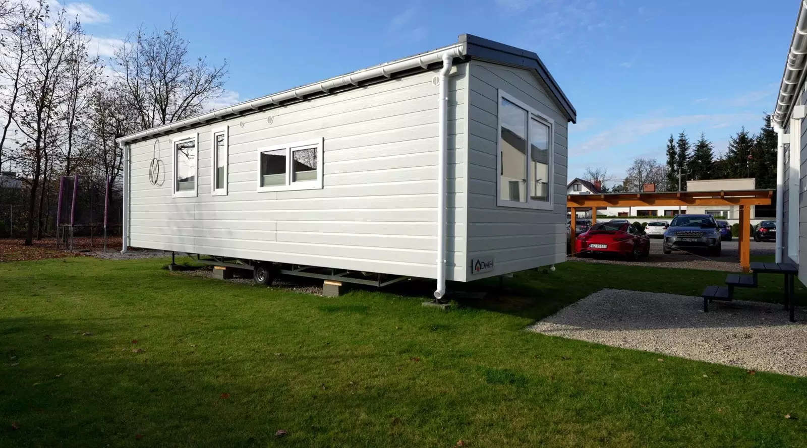 Mobilhaus C – Außenansicht