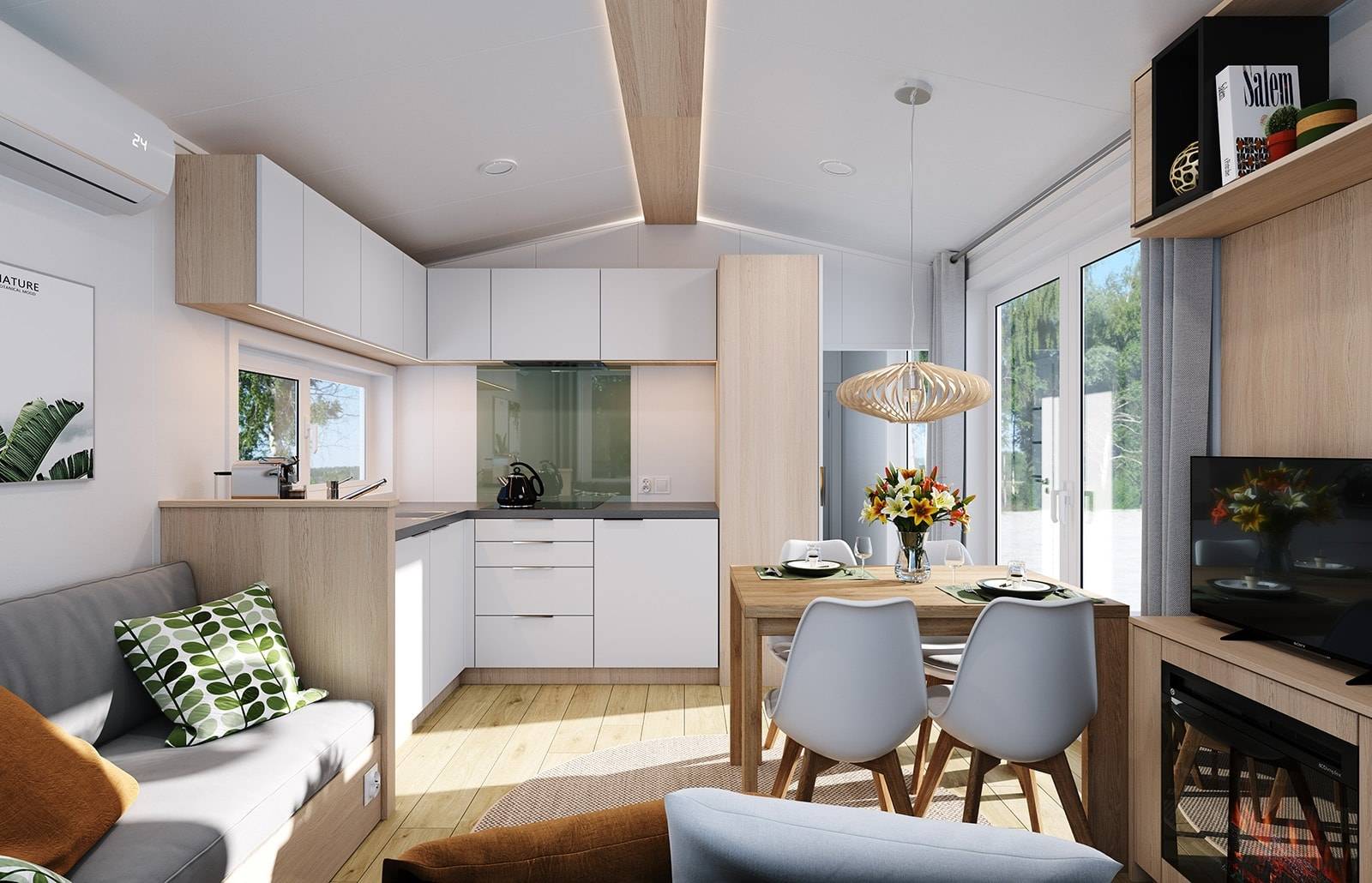Mobile home C — Interior 1