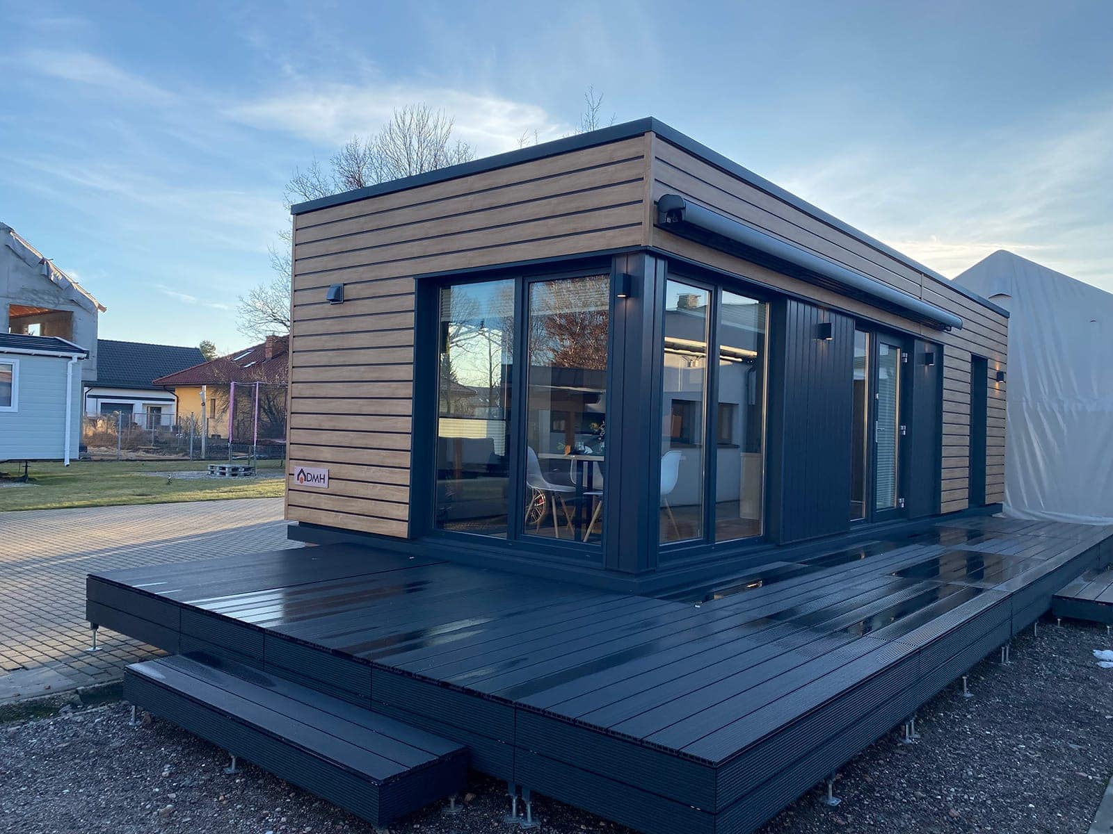 Mobile home D – exterior view 15