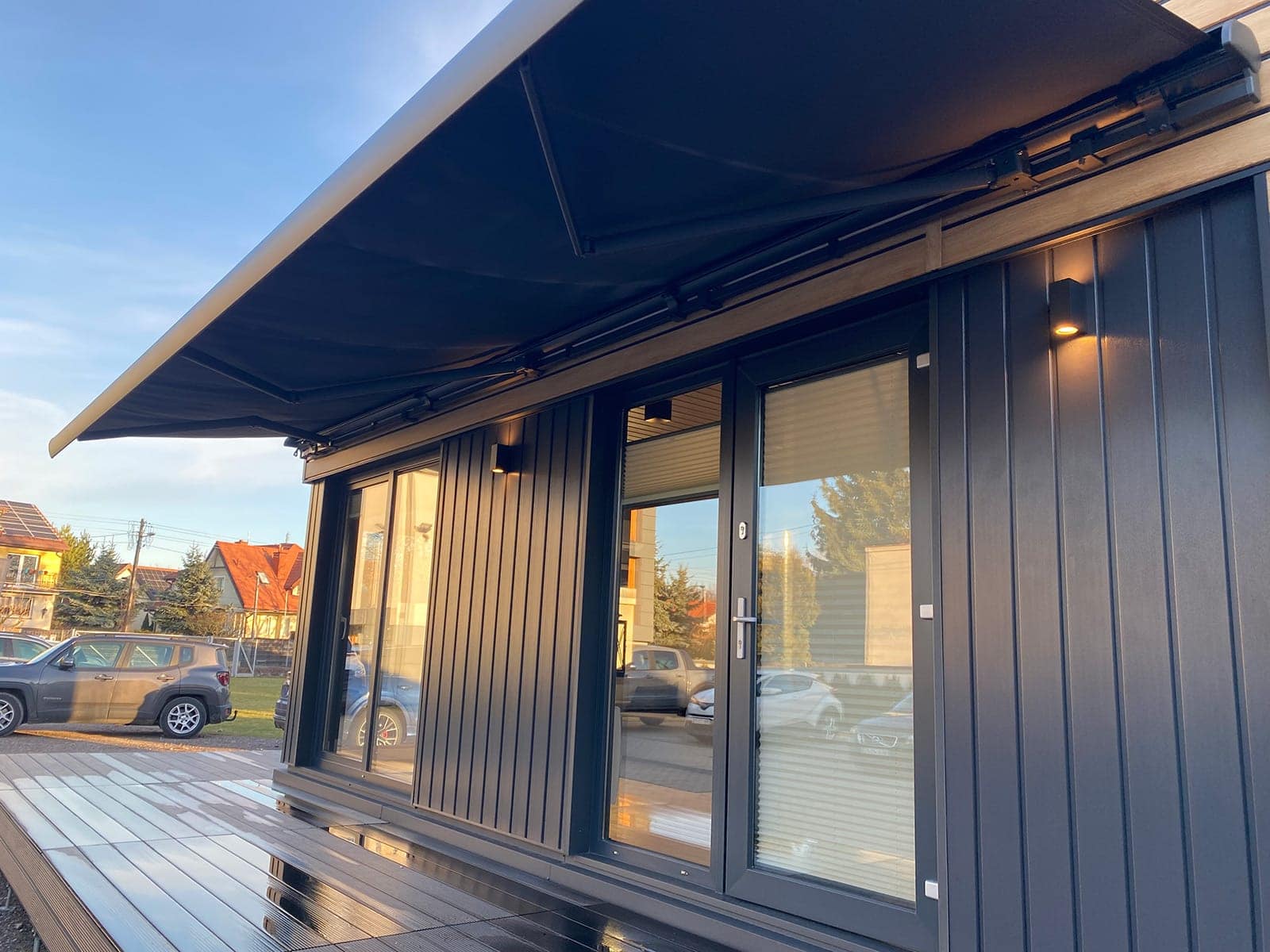 Mobile home D – exterior view 17