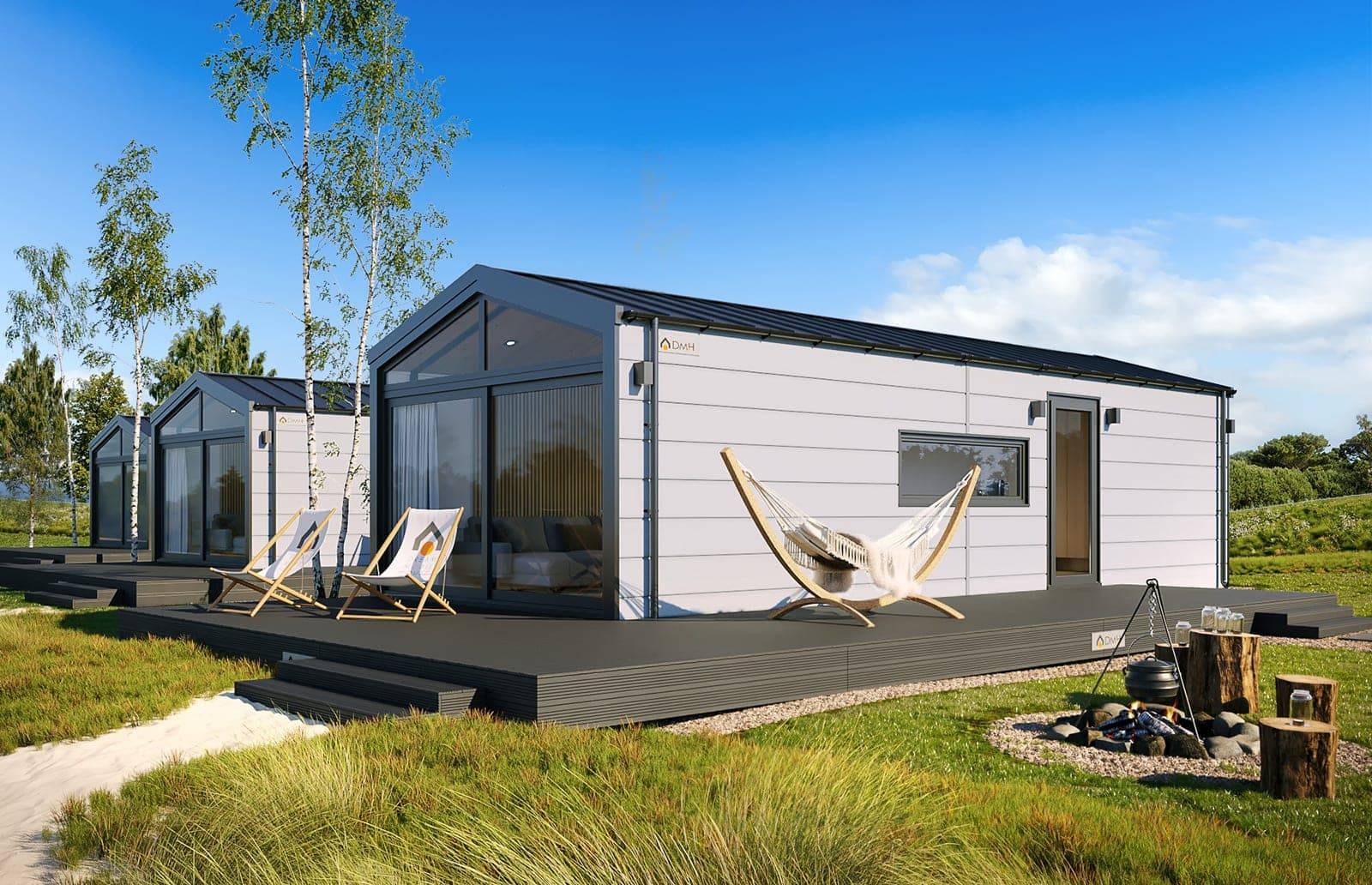Mobilhaus E – Basisausführung, Variante 1