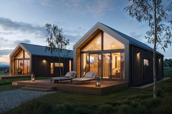 Mobile home F1 – exterior view