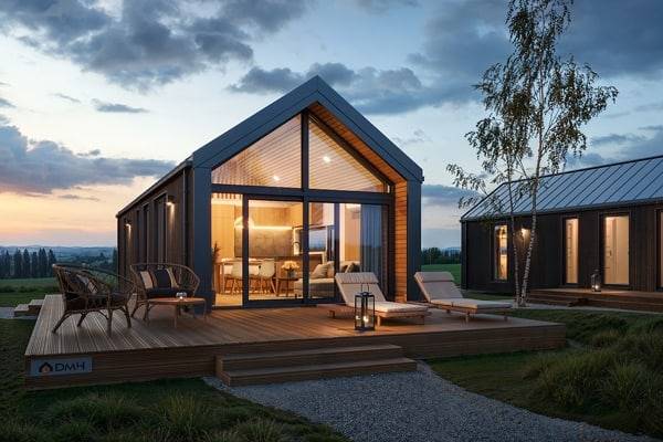 Mobile home F1 – exterior view