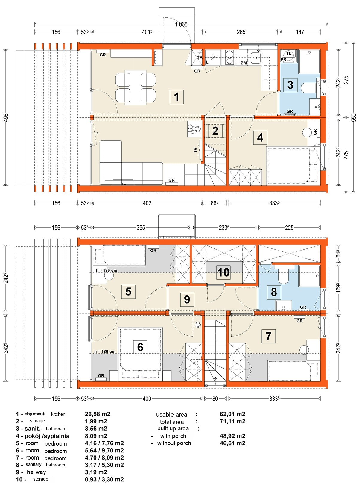 Modular home MG3 – variant 11