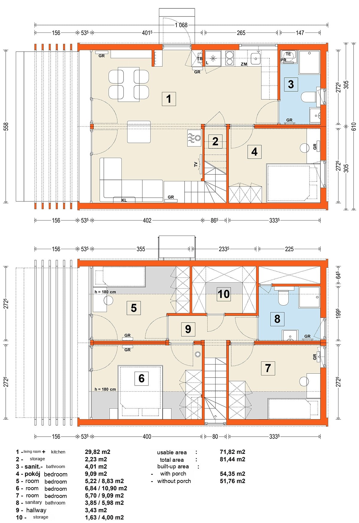 Modular home MG3 – variant 17